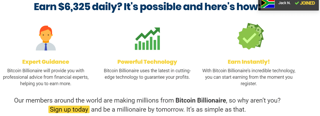 Bitcoin Billionare ¿Cómo funciona la aplicación Bitcoin Billionare?