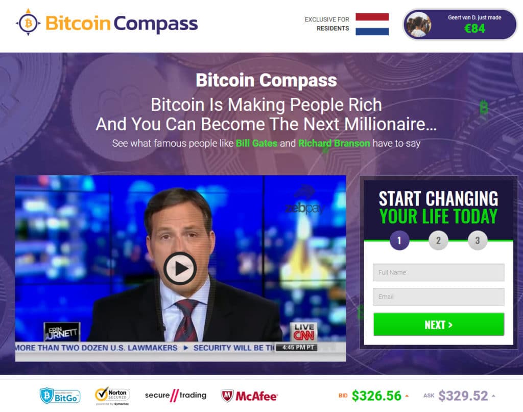 Bitcoin Compass ¿Cómo se utiliza la aplicación Bitcoin Compass?