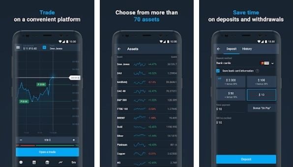 Olymp Trade ¿Cómo funciona la aplicación Olymp Trade?